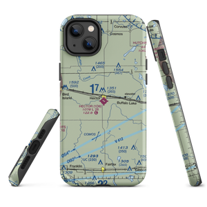 Hector Municipal Airport (1D6) VFR Sectional  Tough iPhone Case