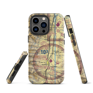 Hedditch Airport (MT72) VFR Sectional  Tough iPhone Case