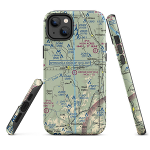 Hedge Hop Field (NK27) VFR Sectional  Tough iPhone Case