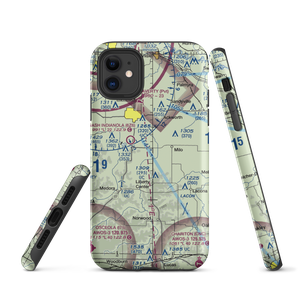 Hedgewood Landing Airport (IA86) VFR Sectional  Tough iPhone Case