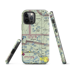 Heifer Creek Ranch Airport (16AR) VFR Sectional  Tough iPhone Case