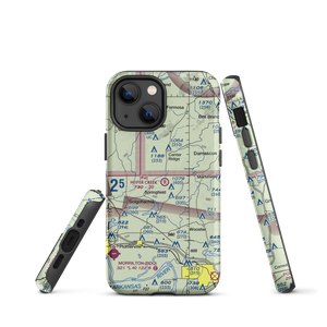Heifer Creek Ranch Airport (16AR) VFR Sectional  Tough iPhone Case
