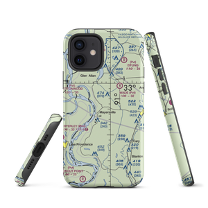 Heigle Field (MS92) VFR Sectional  Tough iPhone Case