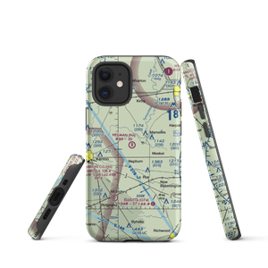 Heilman Airport (14OH) VFR Sectional  Tough iPhone Case