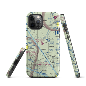 Heilman Airport (14OH) VFR Sectional  Tough iPhone Case