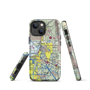 Heineck Farm Airport (76WA) VFR Sectional  Tough iPhone Case