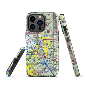 Heineck Farm Airport (76WA) VFR Sectional  Tough iPhone Case