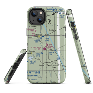 Heinen Airport (63KS) VFR Sectional  Tough iPhone Case