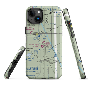 Heinen Airport (63KS) VFR Sectional  Tough iPhone Case