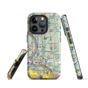 Heinzman Airport (03IN) VFR Sectional  Tough iPhone Case