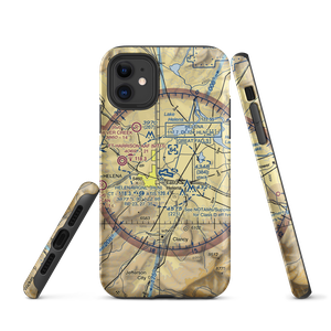 Helena Regional Airport (HLN) VFR Sectional  Tough iPhone Case