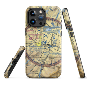 Helena Regional Airport (HLN) VFR Sectional  Tough iPhone Case