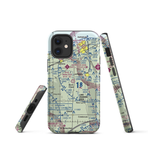 Hemlock Field (OA07) VFR Sectional  Tough iPhone Case