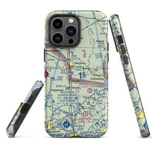 Hemmer RLA Restricted Landing Area (08IS) VFR Sectional  Tough iPhone Case