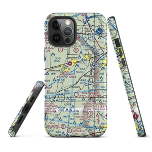 Hemmingsen Airport (93LL) VFR Sectional  Tough iPhone Case