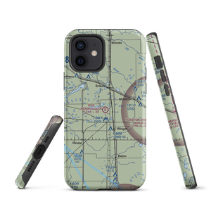 Hemmingsen Private Airport (76MN) VFR Sectional  Tough iPhone Case