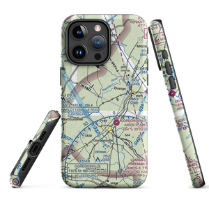 Hen & Bacon Airport (90VA) VFR Sectional  Tough iPhone Case