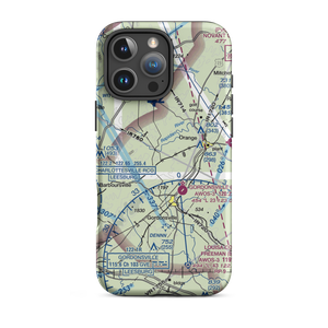 Hen & Bacon Airport (90VA) VFR Sectional  Tough iPhone Case