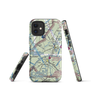 Hen & Bacon Airport (90VA) VFR Sectional  Tough iPhone Case