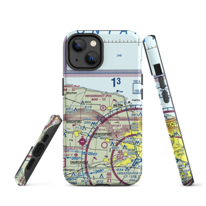 Hendershot Airport (34NY) VFR Sectional  Tough iPhone Case