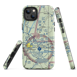 Henderson Airport (8MS1) VFR Sectional  Tough iPhone Case