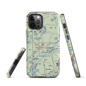 Henderson Airport (95IL) VFR Sectional  Tough iPhone Case