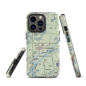 Henderson Airport (95IL) VFR Sectional  Tough iPhone Case