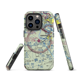 Henderson City County Airport (EHR) VFR Sectional  Tough iPhone Case