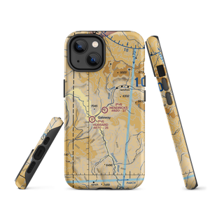 Hendricks Field At West Creek Ranch Airport (63CO) VFR Sectional  Tough iPhone Case