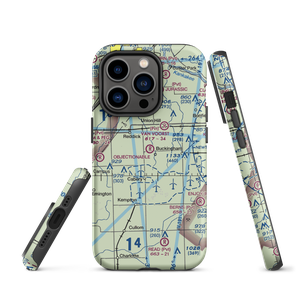 Hendrix Airport (IS86) VFR Sectional  Tough iPhone Case