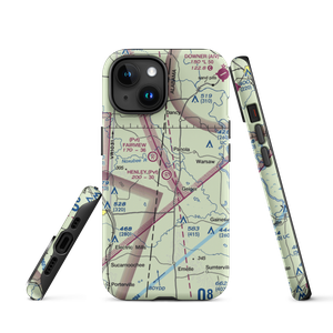 Henley Ranch Airport (AL43) VFR Sectional  Tough iPhone Case