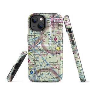 Henneman Airport (58II) VFR Sectional  Tough iPhone Case