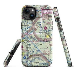 Henneman Airport (58II) VFR Sectional  Tough iPhone Case