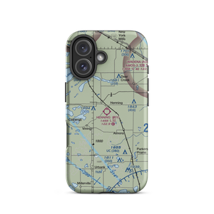 Henning Municipal Airport (05Y) VFR Sectional  Tough iPhone Case