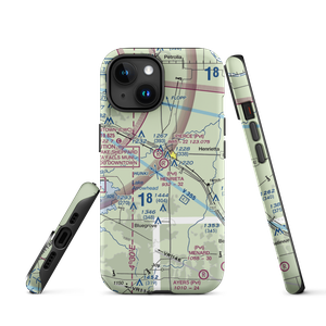 Henrietta Airport (8TS2) VFR Sectional  Tough iPhone Case