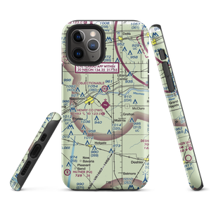 Henry County Airport (7W5) VFR Sectional  Tough iPhone Case