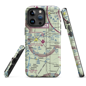 Henry County Airport (7W5) VFR Sectional  Tough iPhone Case