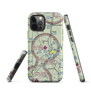 Henry County Airport (PHT) VFR Sectional  Tough iPhone Case