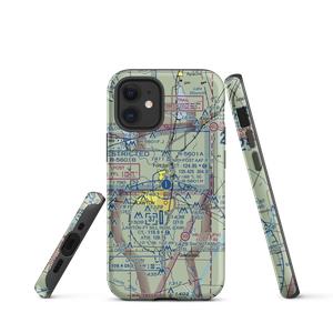 Henry Post Army Air Field (Fort Sill) (FSI) VFR Sectional  Tough iPhone Case