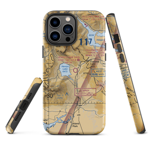 Henry's Lake Airport (U53) VFR Sectional  Tough iPhone Case