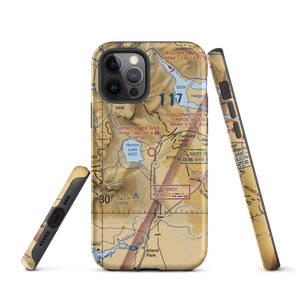 Henry's Lake Airport (U53) VFR Sectional  Tough iPhone Case