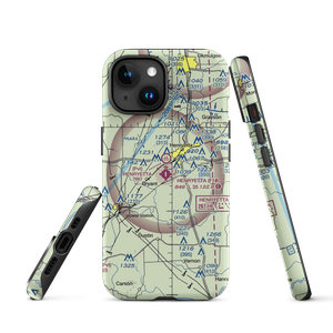 Henryetta Municipal Airport (F10) VFR Sectional  Tough iPhone Case