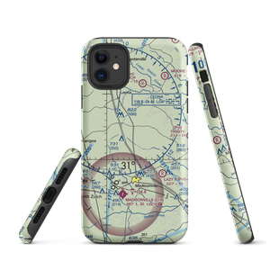 Hensarling Airport (47TS) VFR Sectional  Tough iPhone Case