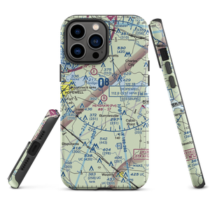 Henshaw Airport (VG42) VFR Sectional  Tough iPhone Case