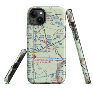 Hensley Ranch Airport (XS17) VFR Sectional  Tough iPhone Case