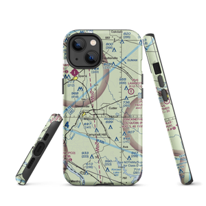 Hepp Airport (9LL2) VFR Sectional  Tough iPhone Case