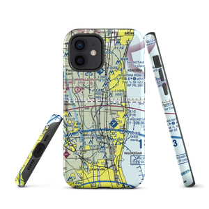Herbert C. Maas Airport (IL02) VFR Sectional  Tough iPhone Case