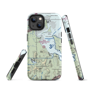 Herendeen Bay Airport (AK33) VFR Sectional  Tough iPhone Case