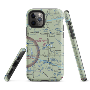 Heritage Acres Airport (90WI) VFR Sectional  Tough iPhone Case