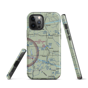 Heritage Acres Airport (90WI) VFR Sectional  Tough iPhone Case